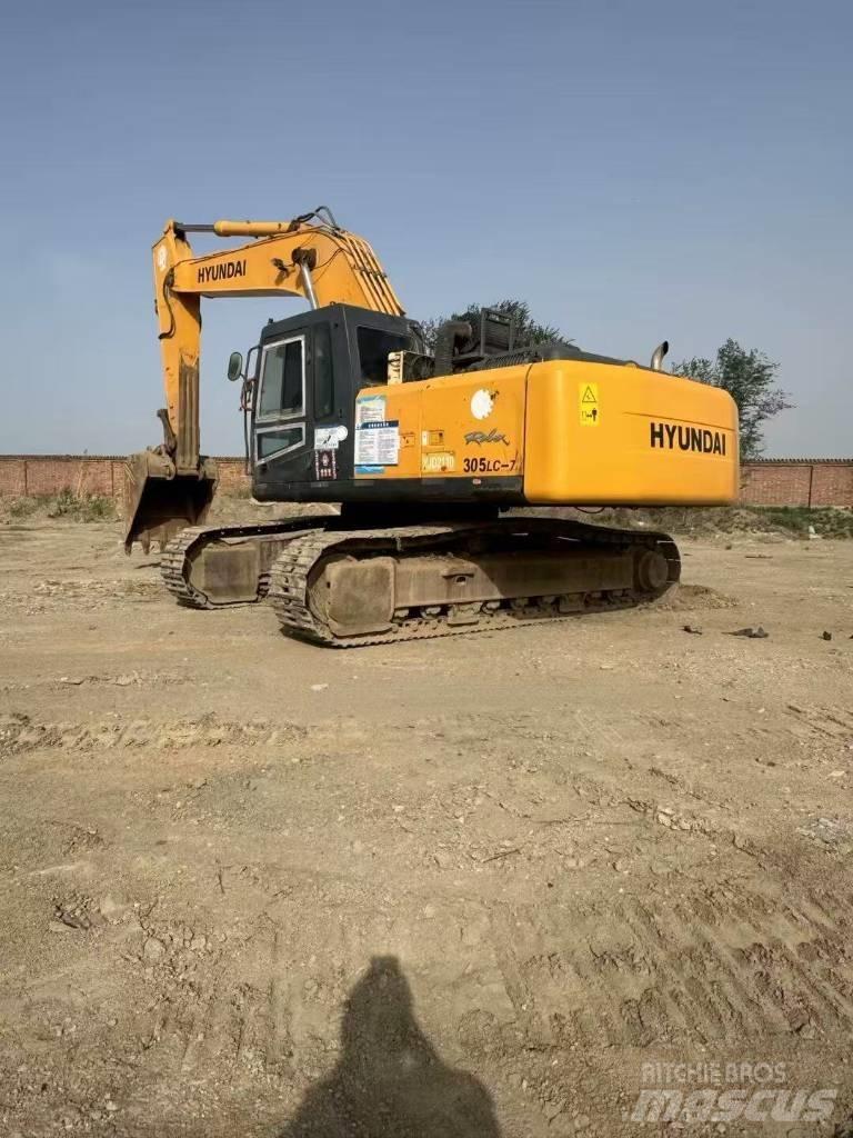 Hyundai R305lc-7 Excavadoras de cadenas
