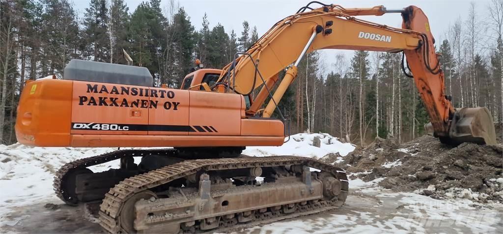 Doosan DX 480 LC Excavadoras de cadenas