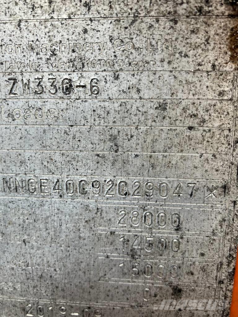 Hitachi ZW330-6 Cargadoras sobre ruedas