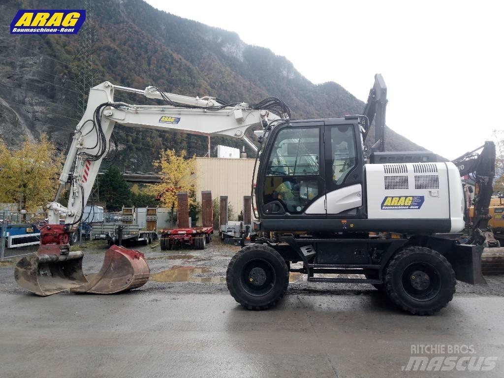Hitachi ZX 140 W-6 Excavadoras de ruedas