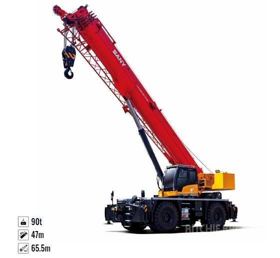 Sany SRE900 / 90 tons Grúas todo terreno