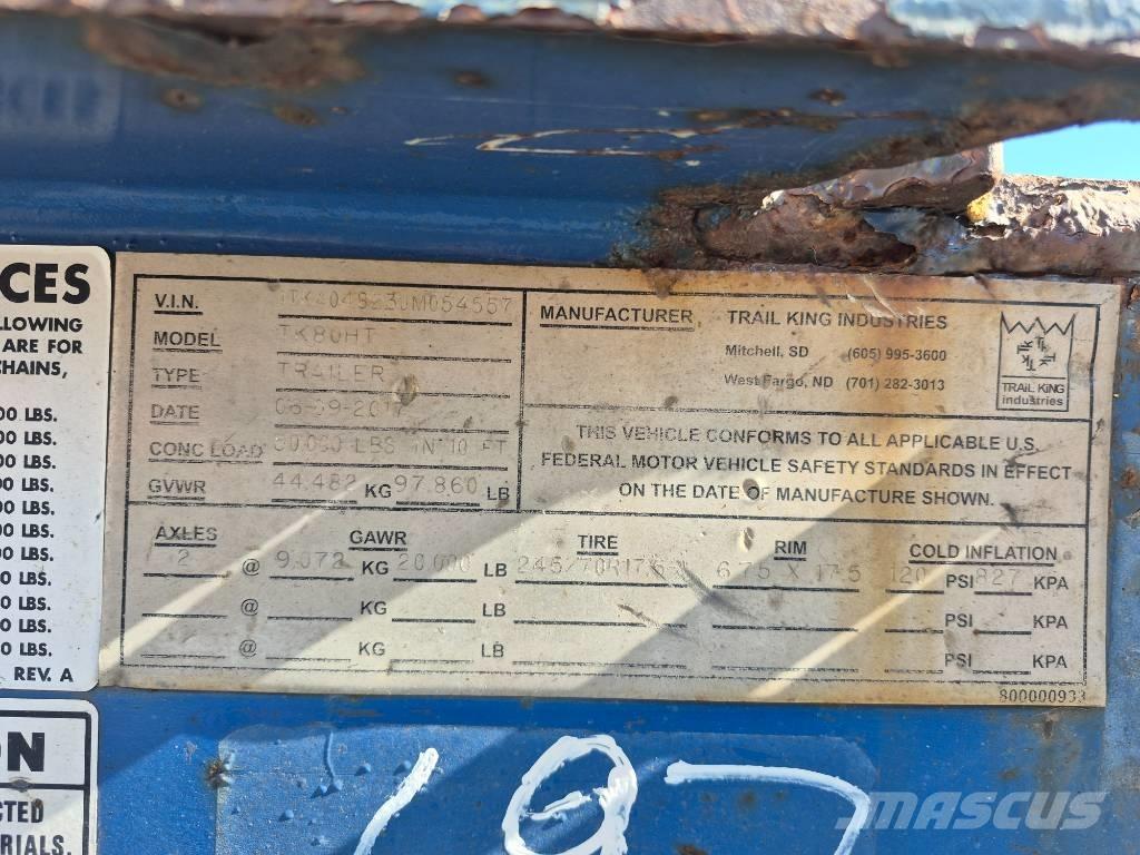 Trail King TK80HT Otros remolques