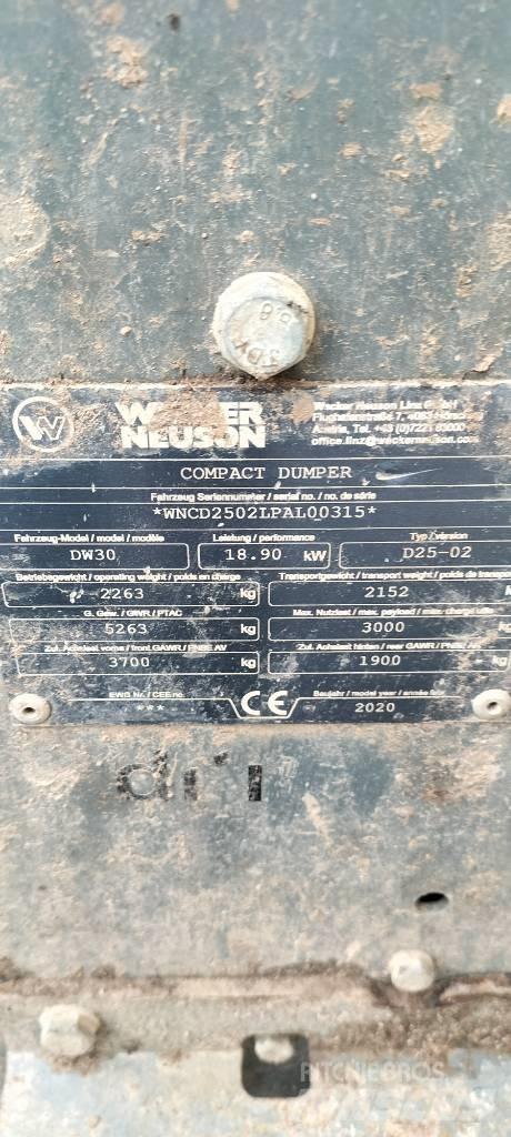 Wacker Neuson DW 30 Dúmpers articulados