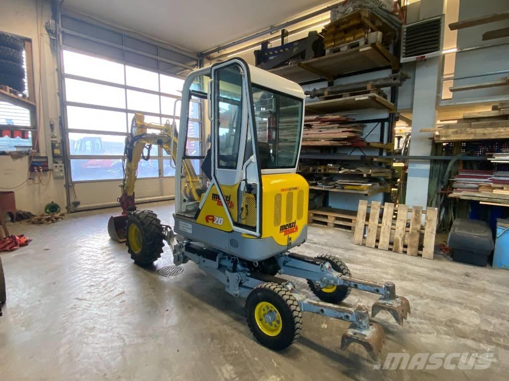 Menzi Muck A20 Excavadoras con pala frontal