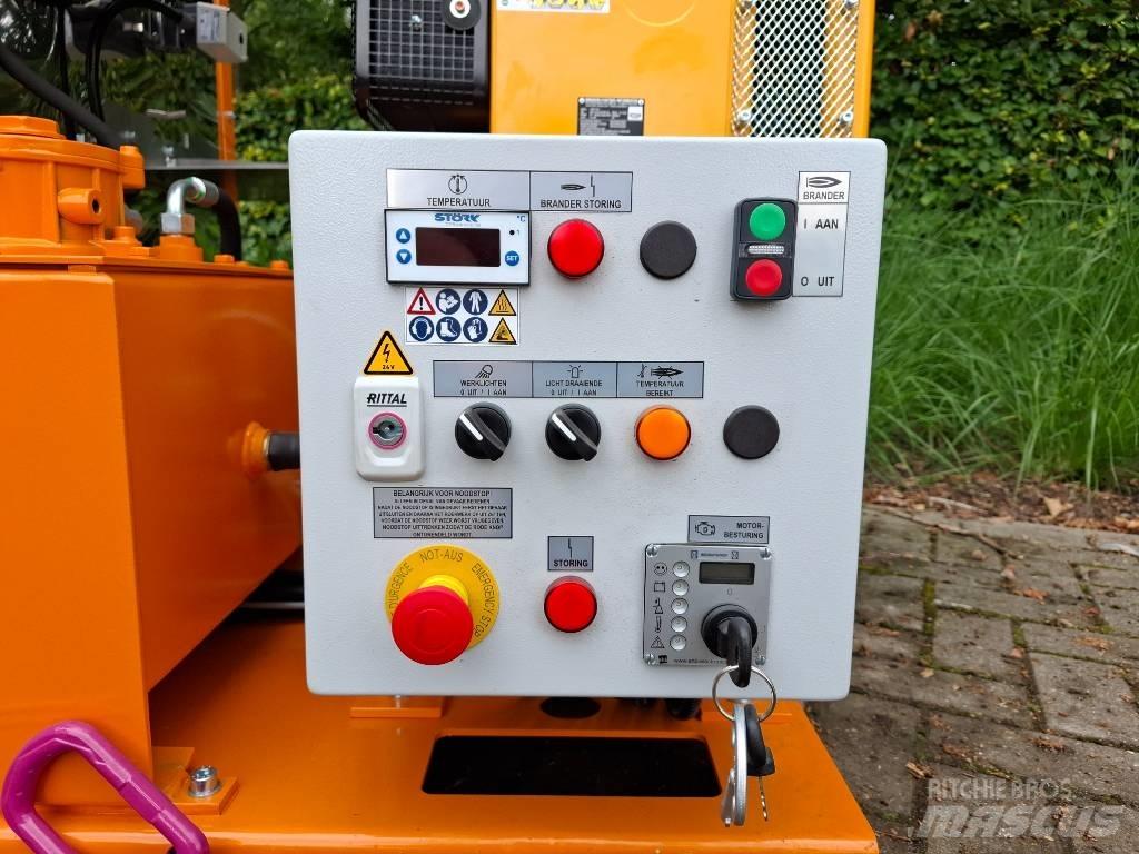  Grün RGTK 500 Ö Calentadores de asfalto