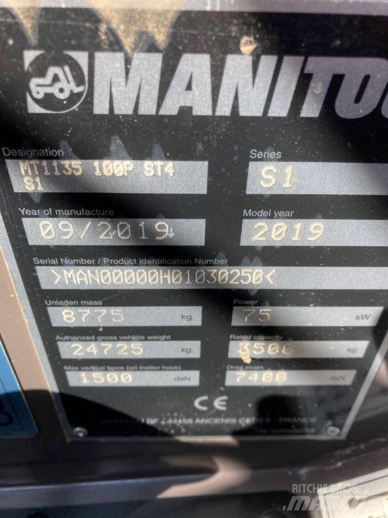 Manitou MT 1135 Carretillas telescópicas