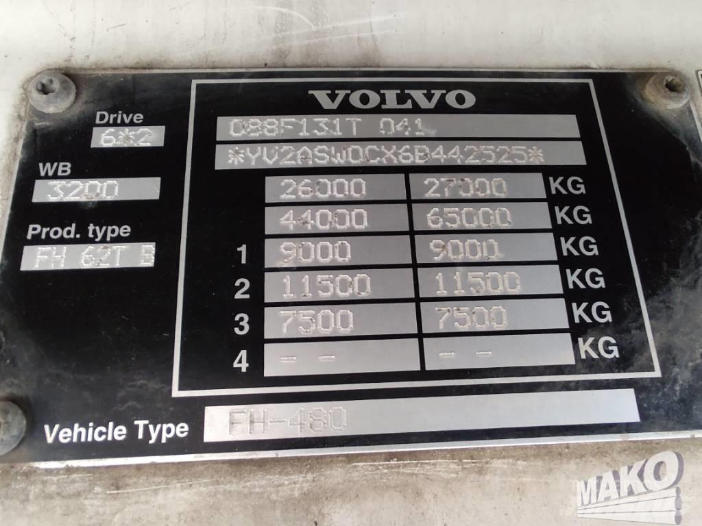 Volvo FH 13 480 Cabezas tractoras