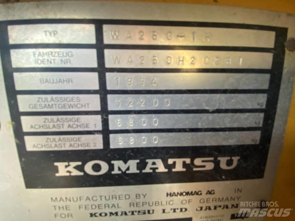 Komatsu WA 250 PT-1H Palas cargadoras frontales