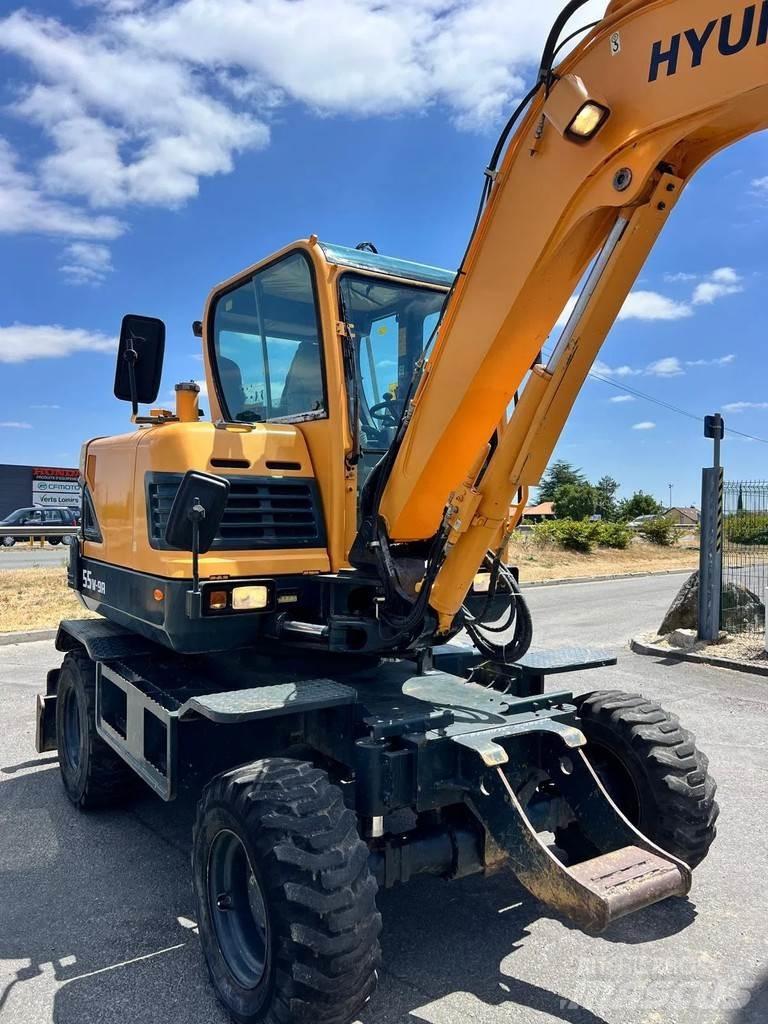 Hyundai R55W-9A Excavadoras de ruedas