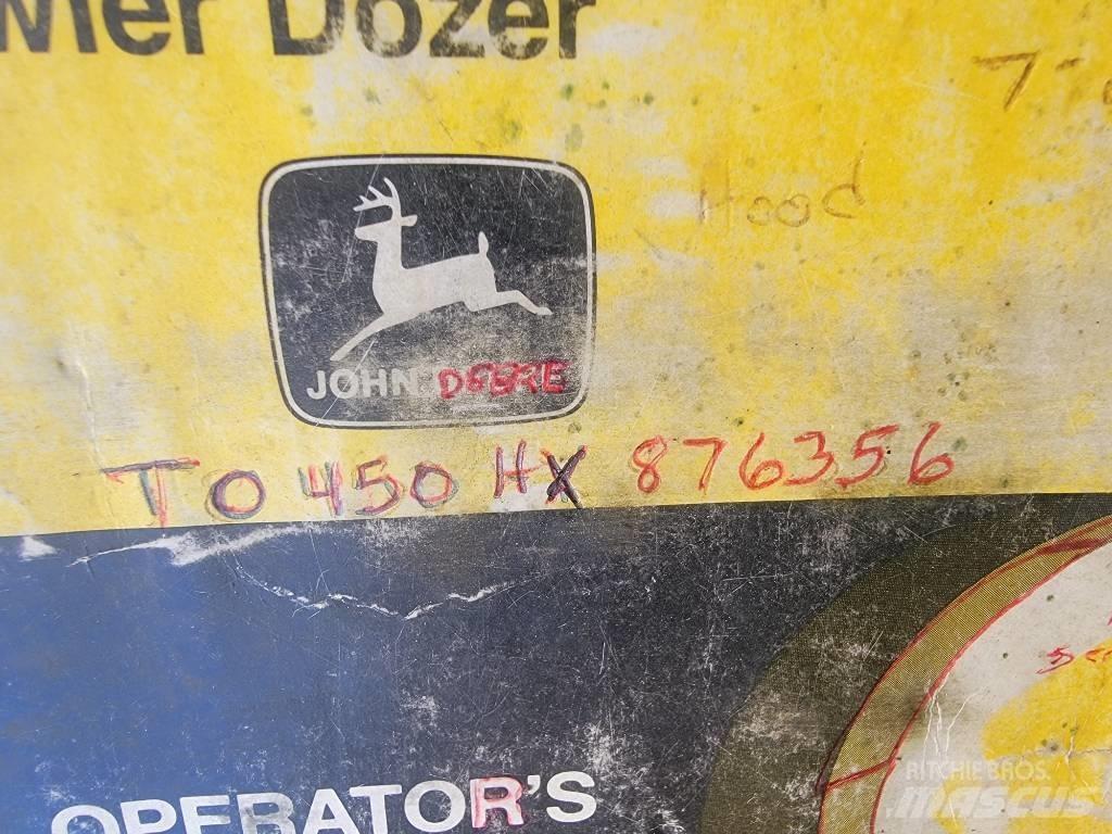 John Deere 450 H Buldozer sobre oruga