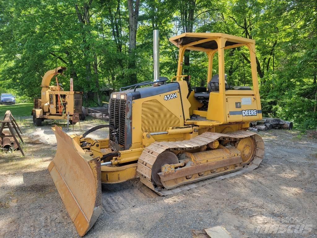 John Deere 450 H Buldozer sobre oruga