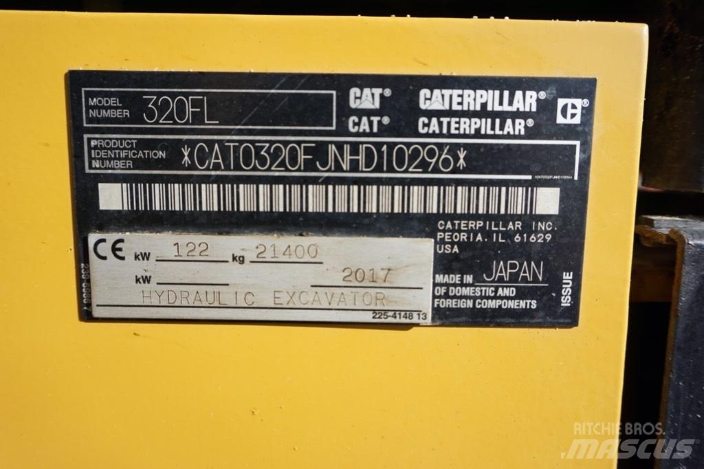 CAT 320 FL Excavadoras de cadenas