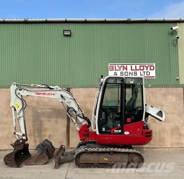 Takeuchi TB 230 Mini excavadoras < 7t