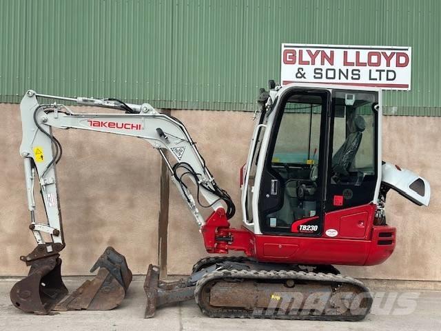 Takeuchi TB 230 Mini excavadoras < 7t