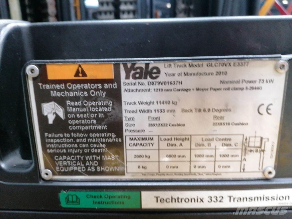 Yale VX70 Carretillas LPG