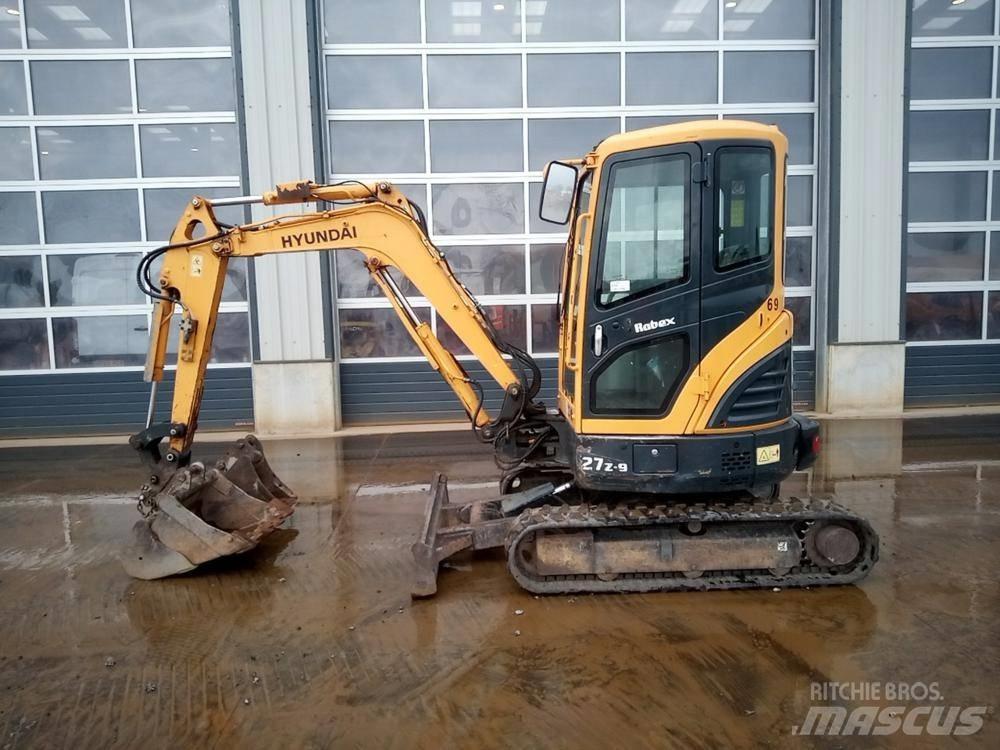 Hyundai Robex 27Z-9 Mini excavadoras < 7t