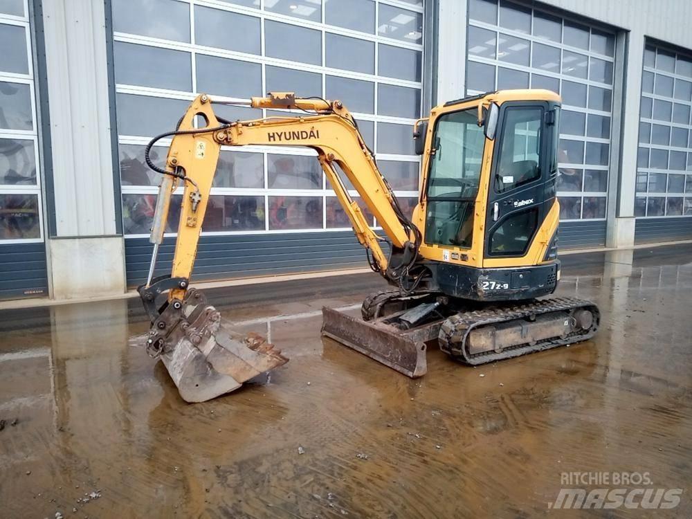 Hyundai Robex 27Z-9 Mini excavadoras < 7t
