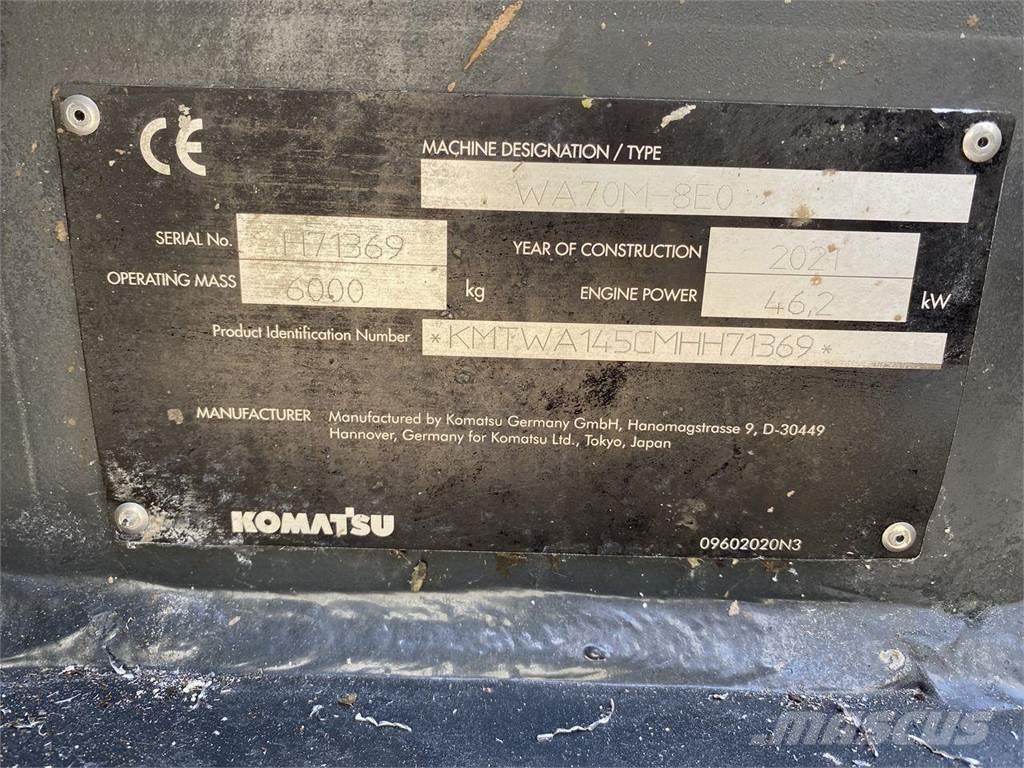 Komatsu WA70M-8EO Cargadoras multifunción