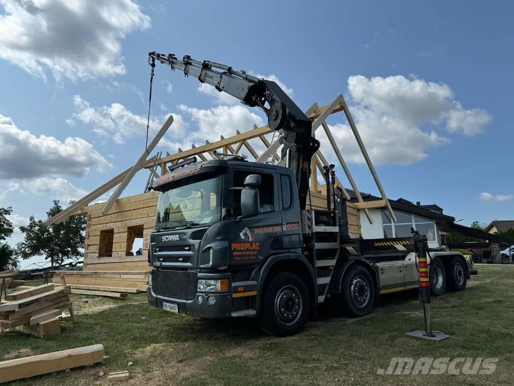 Scania P 460 Camiones con gancho