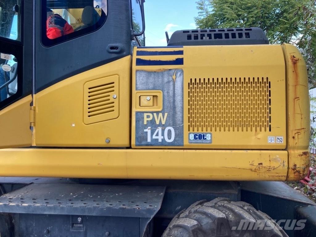Komatsu PW 140-7 Excavadoras de ruedas