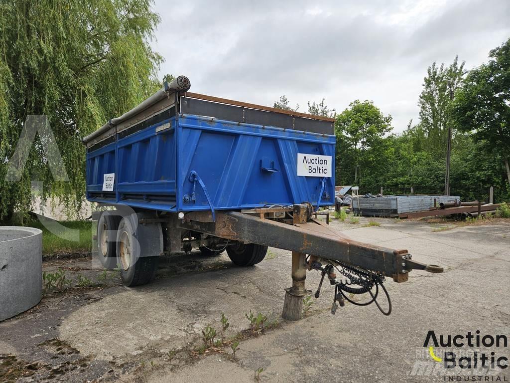 Meiller MZDA 18/2 Semirremolques con caja de lona
