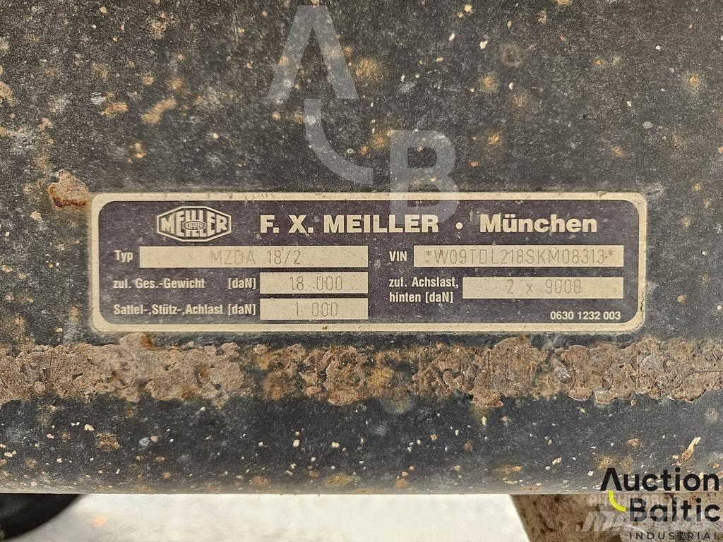 Meiller MZDA 18/2 Semirremolques con caja de lona