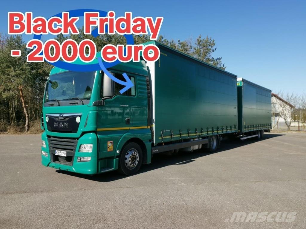 MAN TGX 18.420 Camión con caja abierta