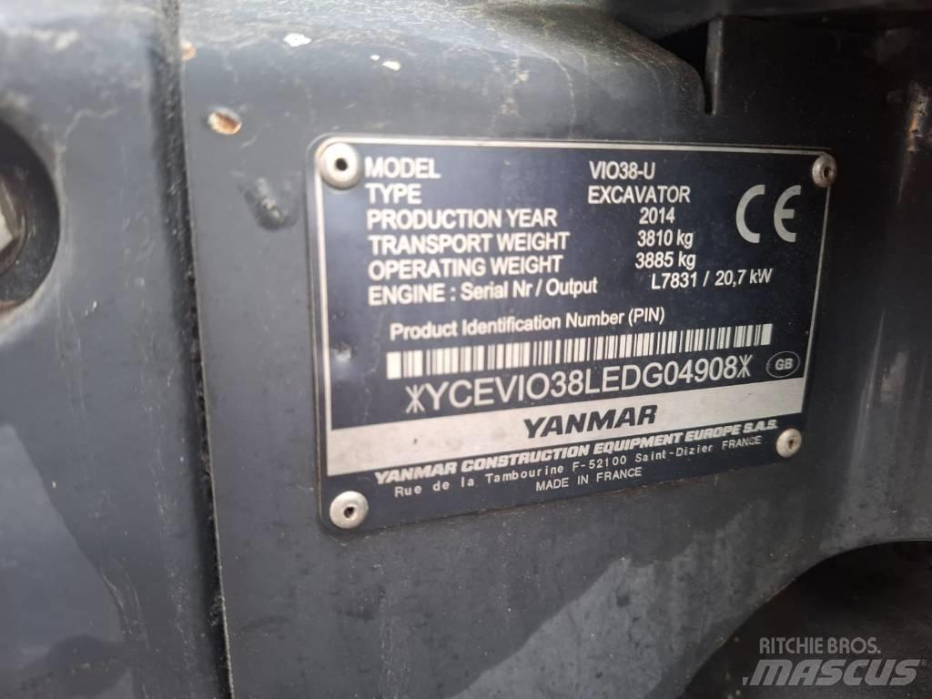Yanmar Vio 38-U Mini excavadoras < 7t