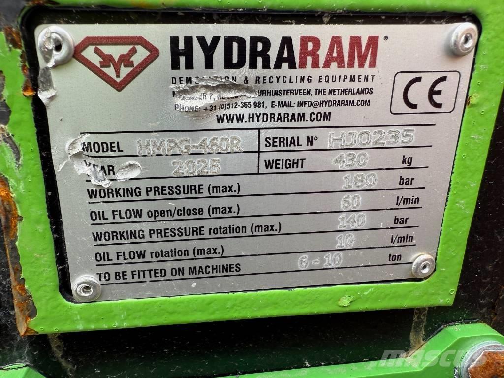 Hydraram HMPG-460R Pinzas