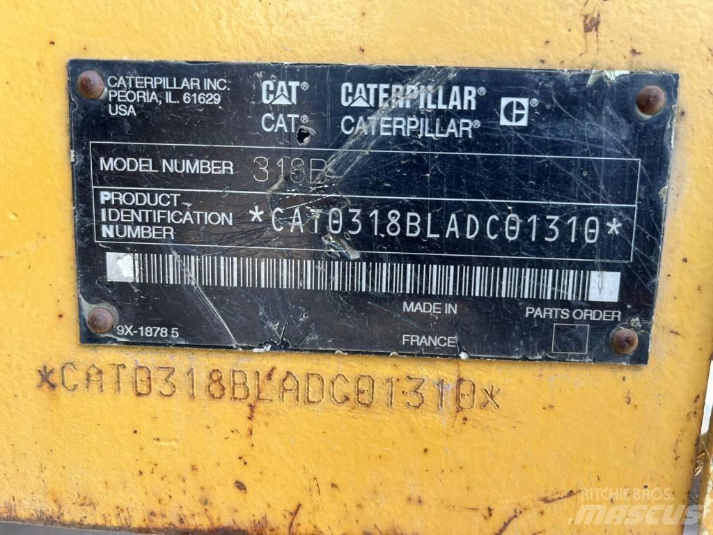 CAT 318 B L Excavadoras de cadenas