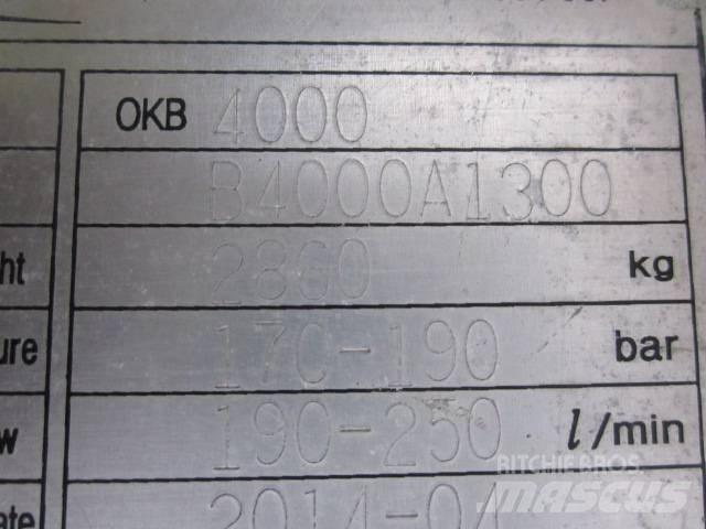  OK TECH OKB 4000 Martillos hidráulicos