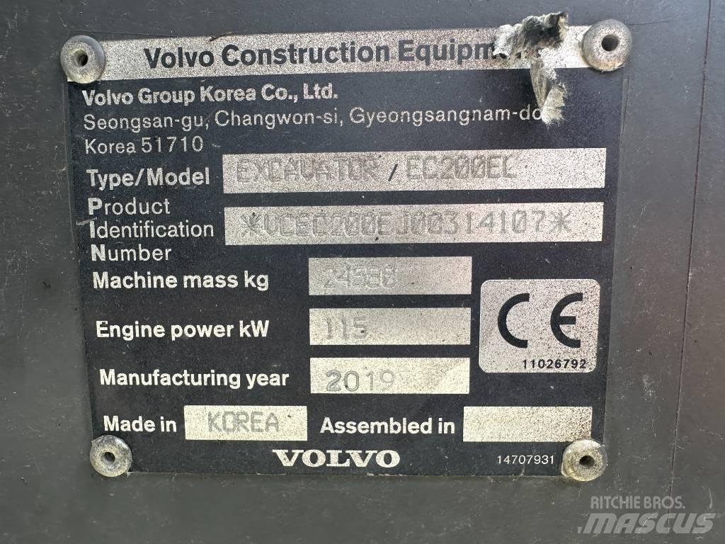 Volvo EC 200 EL Excavadoras de cadenas