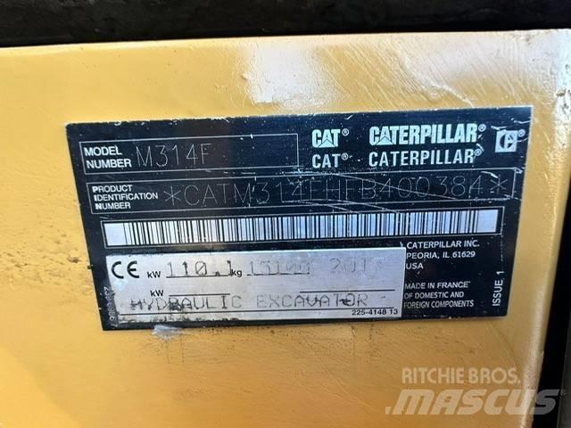 CAT M 314 F Excavadoras de ruedas