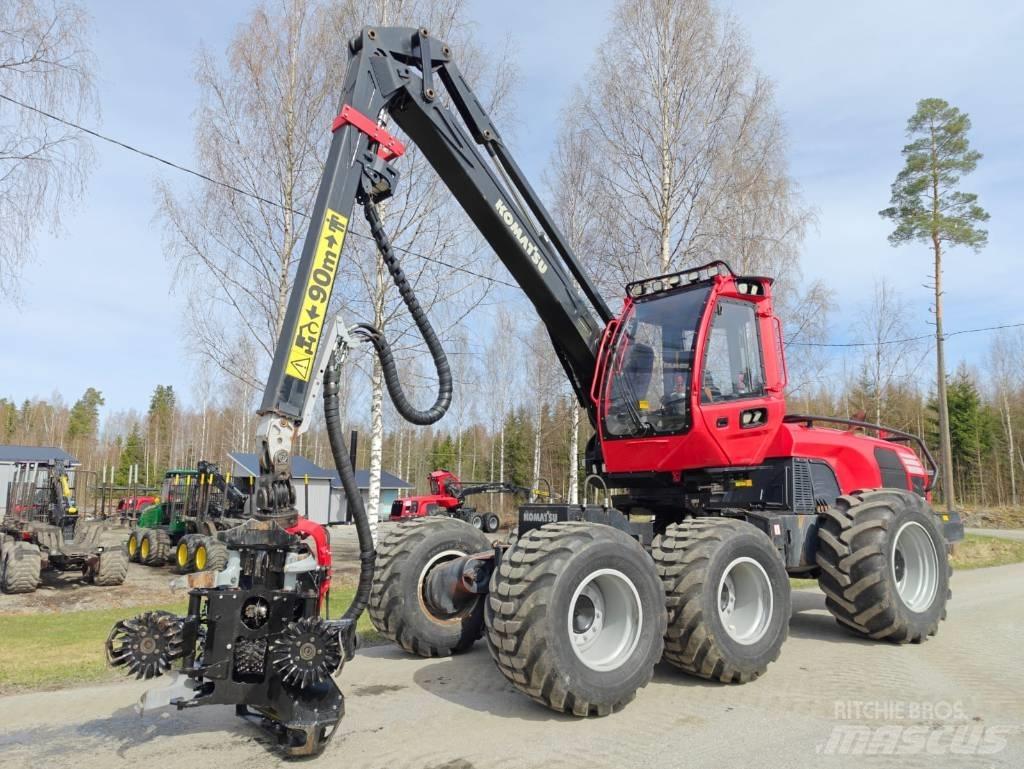 Komatsu 911 Cosechadoras