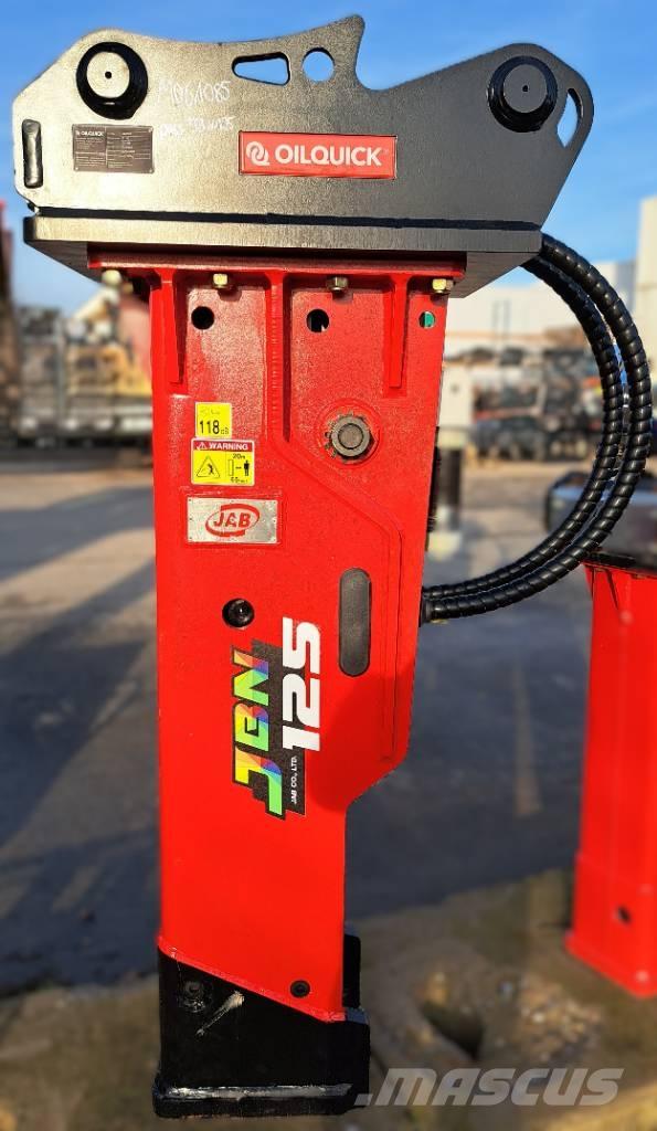  JAB JBN125 Martillos hidráulicos