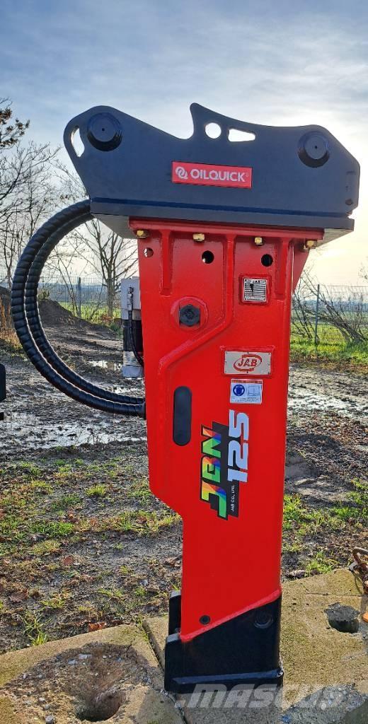  JAB JBN125 Martillos hidráulicos