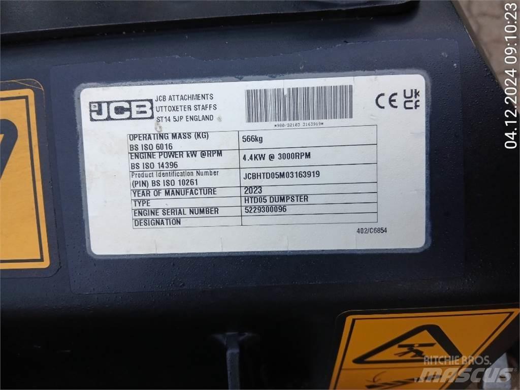 JCB HTD5 mit Tritt Dúmpers de obra