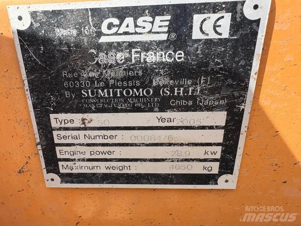 CASE 50 Mini excavadoras < 7t