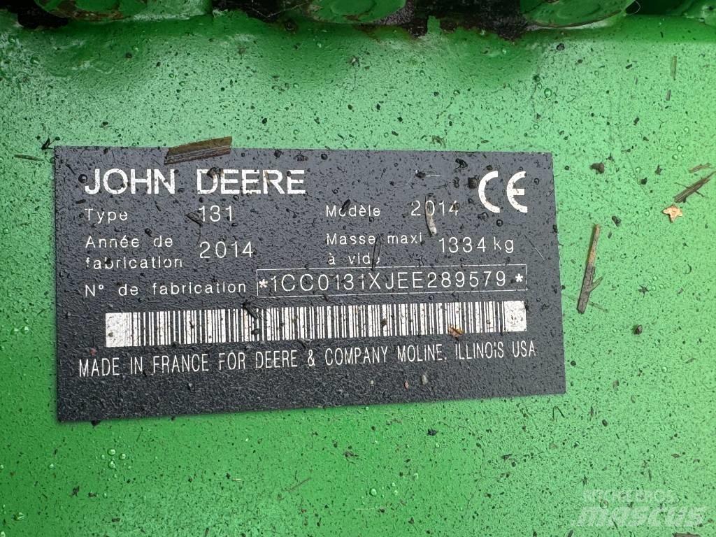 John Deere 131 Segadoras acondicionadoras