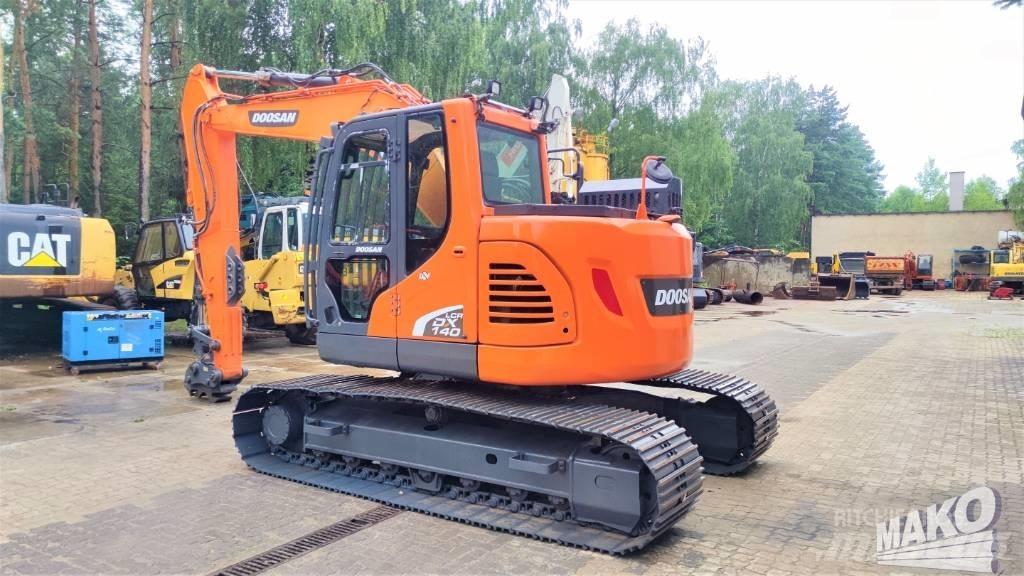 Doosan DX 140 LCR Excavadoras de cadenas
