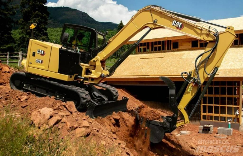 CAT 308 E CR UTHYRES Excavadoras 7t - 12t