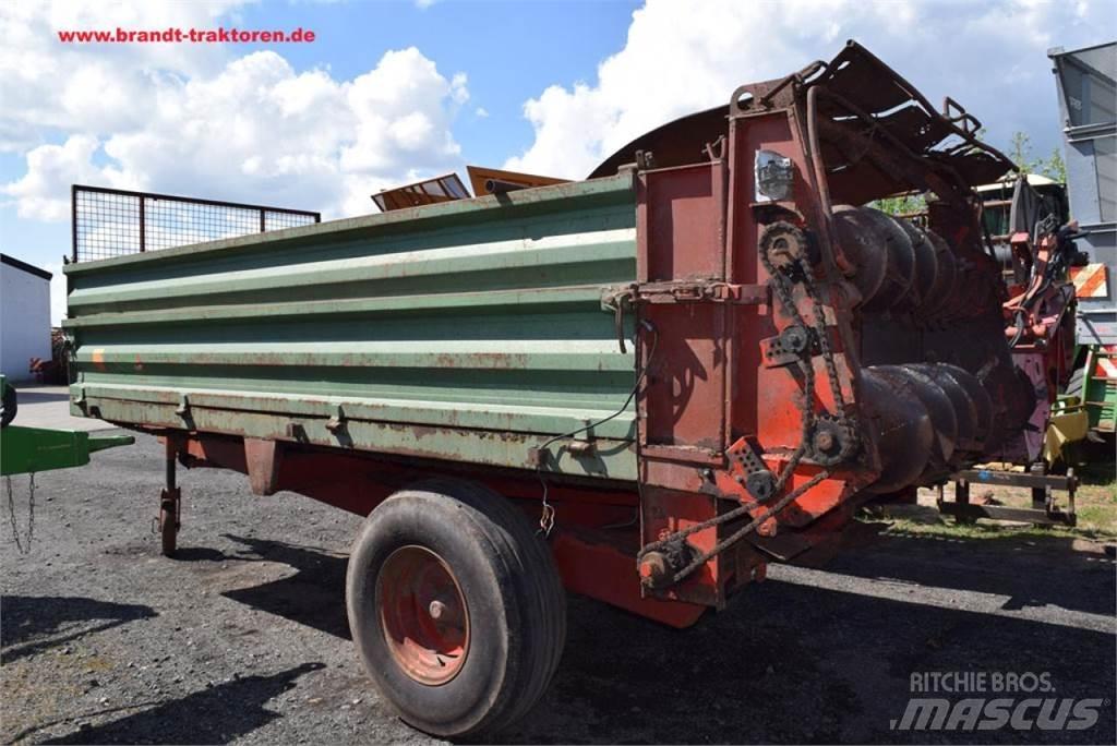 Bruns EAK 80 Remolques esparcidores de estiércol