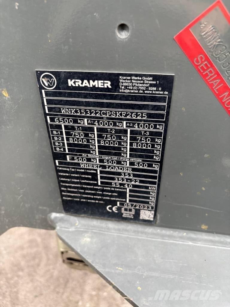 Kramer 5085 Cargadoras sobre ruedas