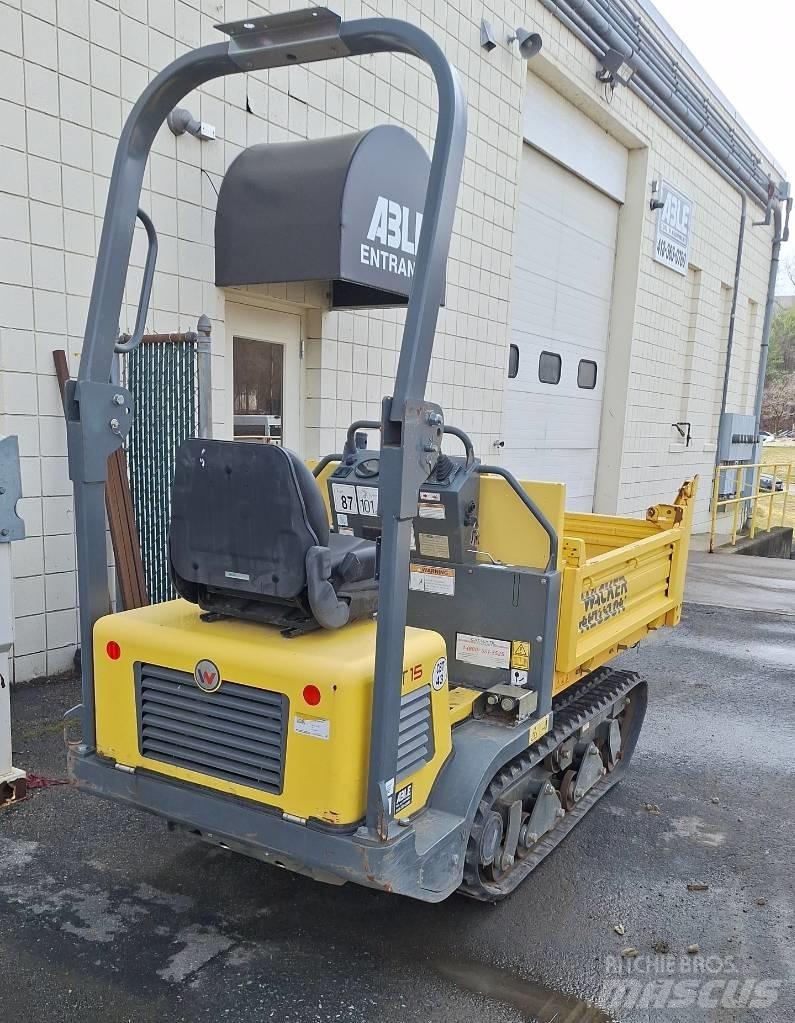 Wacker Neuson DT 15 Dúmpers sobre orugas