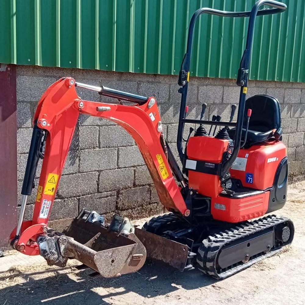 Kubota K 008-3 Mini excavadoras < 7t