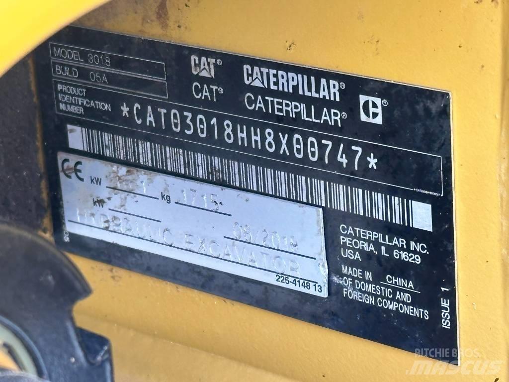 CAT 301.8 Mini excavadoras < 7t