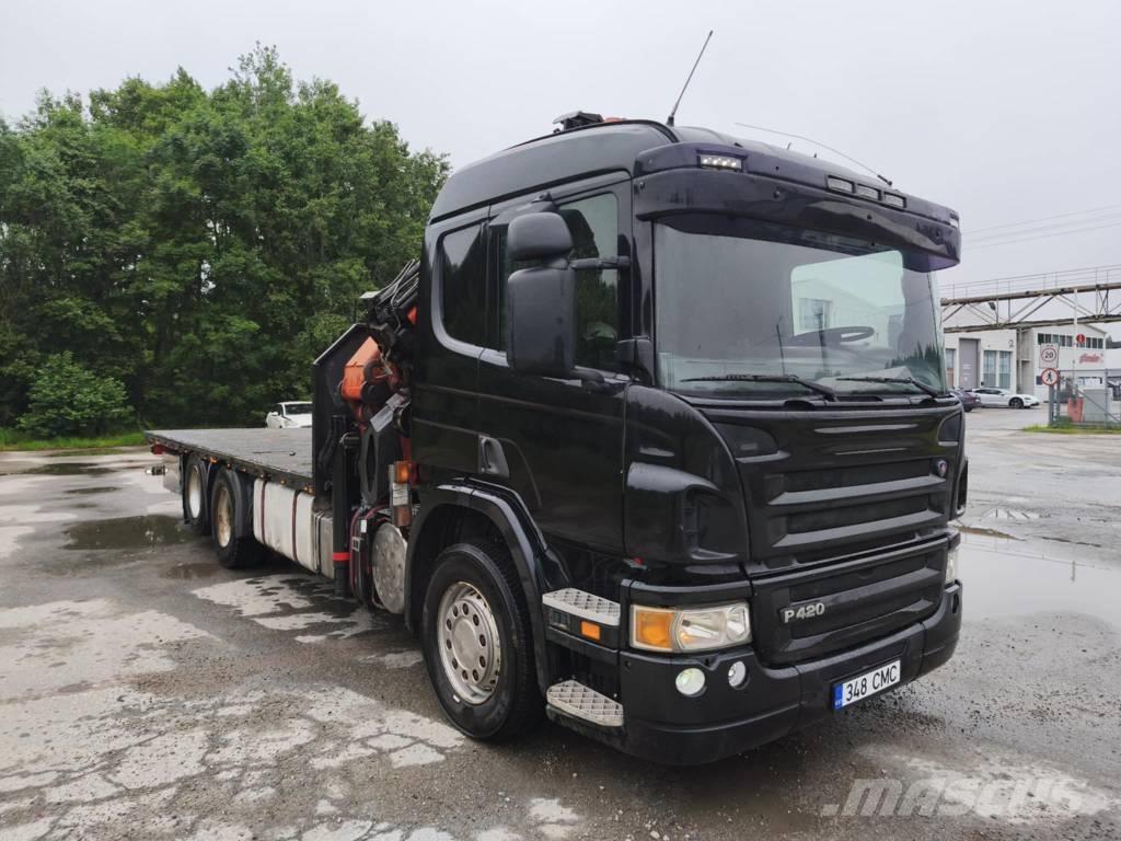 Scania P 420 Camiones grúa