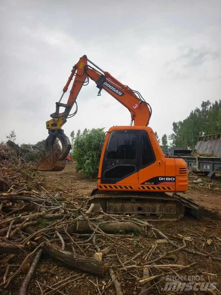 Doosan DH80 Excavadoras de cadenas