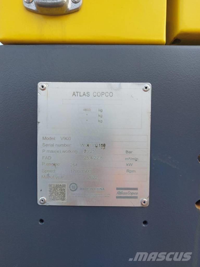 Atlas Copco V900 Compresores