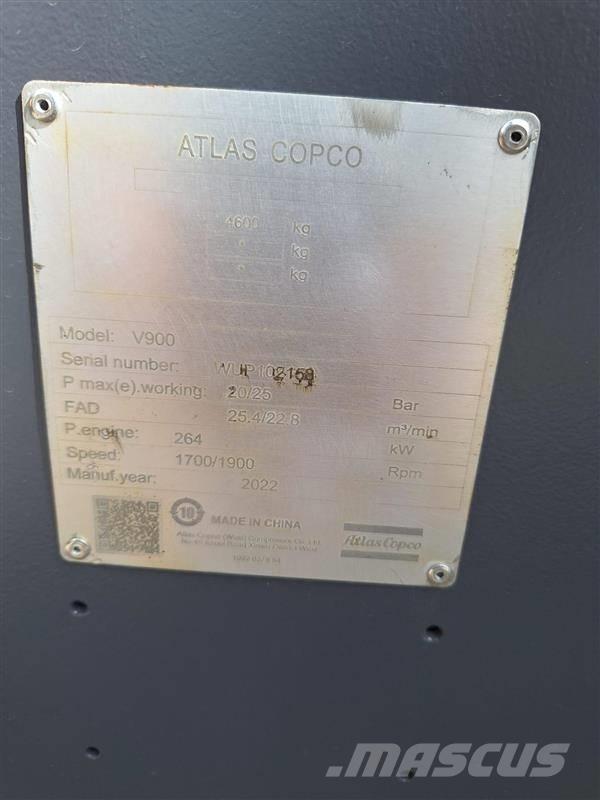 Atlas Copco V900 Compresores